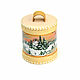 Box of birch bark 'Winter'. Gift wrap. Art.3156. Utensils. SiberianBirchBark (lukoshko70). Online shopping on My Livemaster.  Фото №2