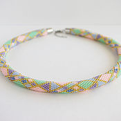 Украшения handmade. Livemaster - original item Necklace harness in pastel colors. Handmade.