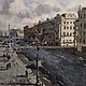 Картина маслом на холсте. Невский проспект. Восстание. Картины. Екатерина. Интернет-магазин Ярмарка Мастеров.  Фото №2