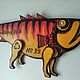 Панно Рыба № 39 Walking fish. Элементы интерьера. Hakaro. Интернет-магазин Ярмарка Мастеров.  Фото №2