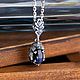 Кулон Ежик малый, лабрадорит, серебро. Подвеска. Organic Jewelry. Серебро и золото. Ярмарка Мастеров.  Фото №4