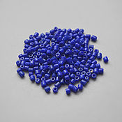 Материалы для творчества handmade. Livemaster - original item Antique Venetian beads chopping color Blue, 2 mm.. Handmade.