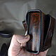 Подсумок с картриджем для Blaser, walnut. Подарки для охотников и рыболовов. Labour. Интернет-магазин Ярмарка Мастеров.  Фото №2