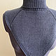 Заказать Манишка "Маренго" из мериносовой полушерсти. FAVORITE KNITWEAR (Наталья). Ярмарка Мастеров. . Манишки Фото №3