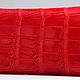 Кошелек женский из натуральной кожи крокодила IMA0216R44. Кошельки. CrocShop товары из экзотической кожи. Интернет-магазин Ярмарка Мастеров.  Фото №2
