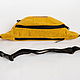 Nevari 2.0 hemp belt bag, yellow. Waist Bag. Hemp bags and yarn | Alyona Larina (hempforlife). My Livemaster. Фото №5