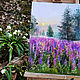 Blooming forest, oil painting on canvas, Pictures, Moscow,  Фото №1