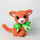 Knitted toy Cat, Stuffed Toys, Volokolamsk,  Фото №1