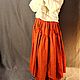 Floor-length skirt, long, red-brick color, Skirts, Tomsk,  Фото №1