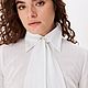 Order Blusa blanca de Batista 'NUBE' en bruma. Moda No Time. Livemaster. . Blouses Фото №3