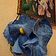 Felted bag 'Blue iris'. Classic Bag. Welcome (marinakazarina). Online shopping on My Livemaster.  Фото №2