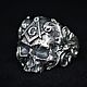 "G" Перстень серебряный. Перстень. GS_jewelry. Ярмарка Мастеров.  Фото №4