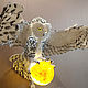 "Полярная сова" (светильник), Настольные лампы, Собинка,  Фото №1