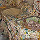 Мозаичная  столешница-цветные мелодии моря. Столы. студия Преображение (Jenny555). Интернет-магазин Ярмарка Мастеров.  Фото №2