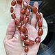 Бусы из джамбульского халцедона 2. Бусы. gemstone. Ярмарка Мастеров.  Фото №4