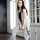 Жилет Grey Magic. Жилеты. ROKHAS (ALINA). Ярмарка Мастеров.  Фото №6