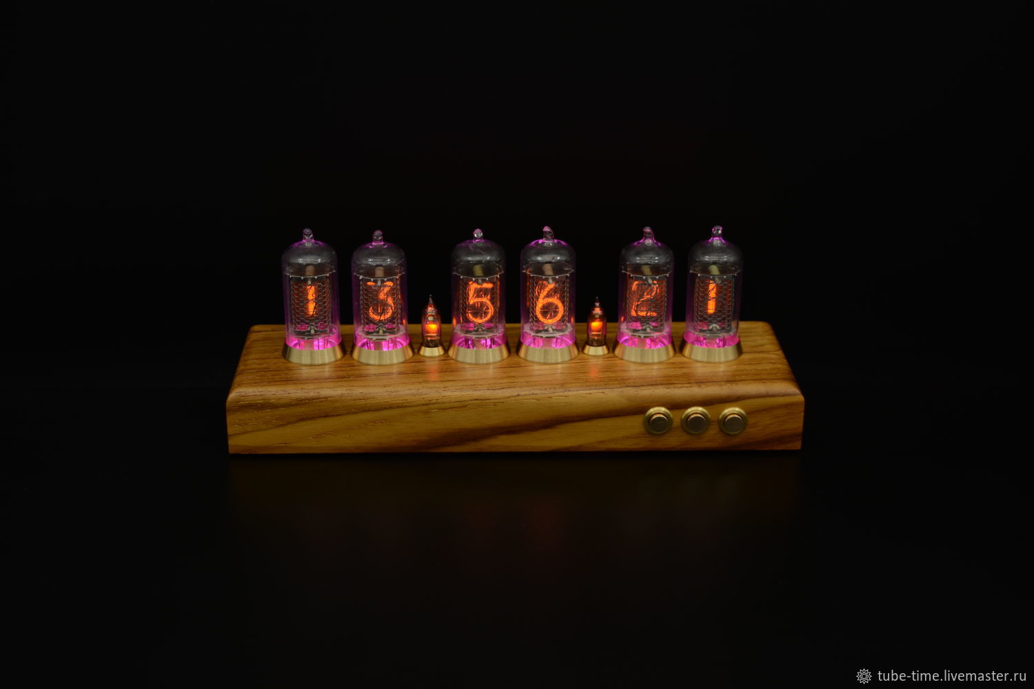 Часы ламповые "Тик LUX" Z5730M (немецкие индикаторы) – заказать на ...