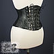Корсет-пояс из натуральной кожи №5. Корсеты. Shi Corset (Анна). Интернет-магазин Ярмарка Мастеров.  Фото №2