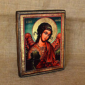 Икона деревянная  «Спас Елеазаровский»