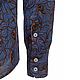 Синяя женская рубашка "Peacock". Рубашки. Rubashkashop. Ярмарка Мастеров.  Фото №6