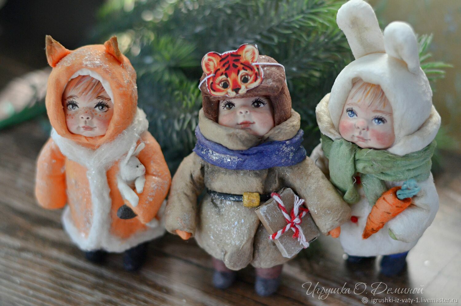 Ватная игрушка своими руками