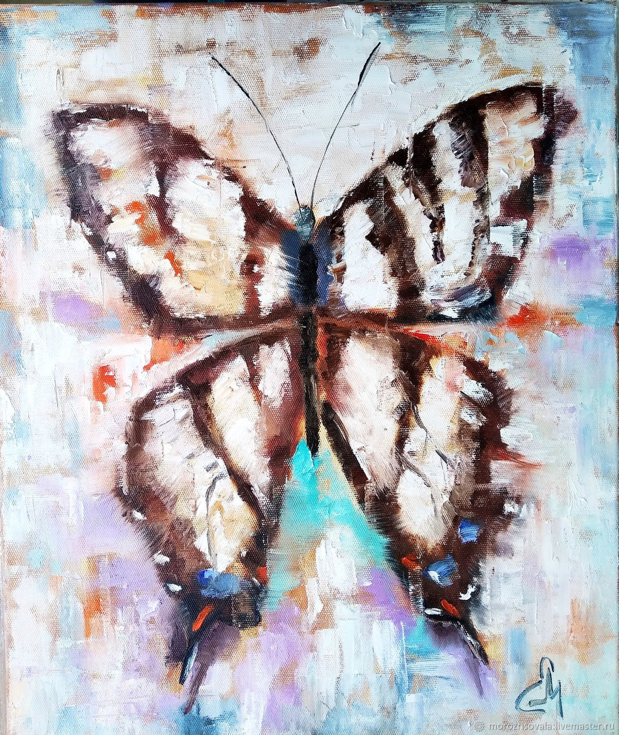 Бабочки живопись