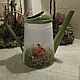 Order Watering can decoupage 'Bunny'. nikazvereva. Livemaster. . Heads Фото №3
