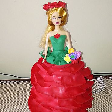 Для дома и интерьера ручной работы. Ярмарка Мастеров - ручная работа Кукла-шкатулка "ЦВЕТОЧНАЯ ФЕЯ". Handmade.