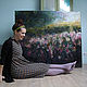 Перед грозой. Картины. Katyakorchagina. Ярмарка Мастеров.  Фото №4