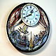 Pendulum clock Historical Petersburg. Watch. Original wall clocks. Online shopping on My Livemaster.  Фото №2
