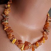 Работы для детей, handmade. Livemaster - original item Healing beads made of natural Baltic amber. Handmade.