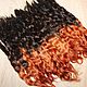 Order Hair for dolls is natural (Ombre 2 colors Dark brown/Tobacco). Hair and everything for dolls. Livemaster. . Doll hair Фото №3