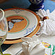 Order Porcelain painting.The Set 'Heraldry'. Frida Gots. Livemaster. . Tea & Coffee Sets Фото №3