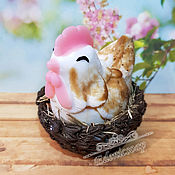 Косметика ручной работы handmade. Livemaster - original item Handmade chicken in the nest soap set gift buy for Easter. Handmade.