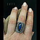 Silver ring with labradorite. Ring. BOR.N | avtorskoe serebro. Online shopping on My Livemaster.  Фото №2