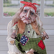 Dolls and dolls: textile doll angel
