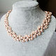 A necklace of pearls. Necklace. handmade jewelry. My Livemaster. Фото №4