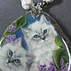 Pendant with kittens 'Searchfile live!'. Pendants. Olesy Losygina. Online shopping on My Livemaster.  Фото №2