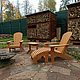 Заказать Садовое кресло Адирондак HARDWOOD. L'WOOD. Ярмарка Мастеров. . Кресла и стулья садовые Фото №3