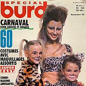 Материалы для творчества handmade. Livemaster - original item Burda Special Magazine - Carnival Fashion 1989 E 986. Handmade.