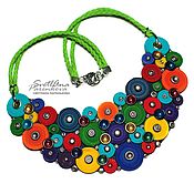 Украшения handmade. Livemaster - original item Color necklace (442) designer jewelry. Handmade.