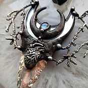 Украшения handmade. Livemaster - original item Arrow in the heart of the silver Queen pendant (p-120). Handmade.