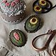 Заказать Брошь «Подсолнух» с вышивкой ручной работы. VINTAGE GARDEN Цветы и Декор Ручной Работы.. Ярмарка Мастеров. . Брошь-булавка Фото №3