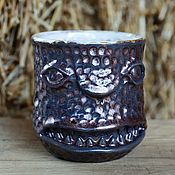 Посуда handmade. Livemaster - original item Toothy Mug.. Handmade.