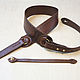 Vintage style belt. Strap for guitar. roman-bushuev (bags-bush). Online shopping on My Livemaster.  Фото №2