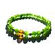 Jade Green Beads Bracelet with Amber Spring Bracelet. Bead bracelet. BalticAmberJewelryRu Tatyana. Online shopping on My Livemaster.  Фото №2