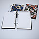 Copy of Copy of Copy of Sketchbook A6 wood cover "Lilys". Notebooks. EVAG. My Livemaster. Фото №5