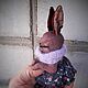 Rabbits, Bunnies. Miniature figurines. Olga Shepeleva Dolls. Online shopping on My Livemaster.  Фото №2