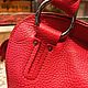 Заказать Винтаж: Celine «Bittersweet Hobo» из красной шагреневой кожи. Сделано в Италии. Chic bags. Ярмарка Мастеров. . Сумки винтажные Фото №3