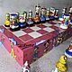 Chess gift 'Disney'. Chess. Anna Fekolkina chess-souvenirs. My Livemaster. Фото №6